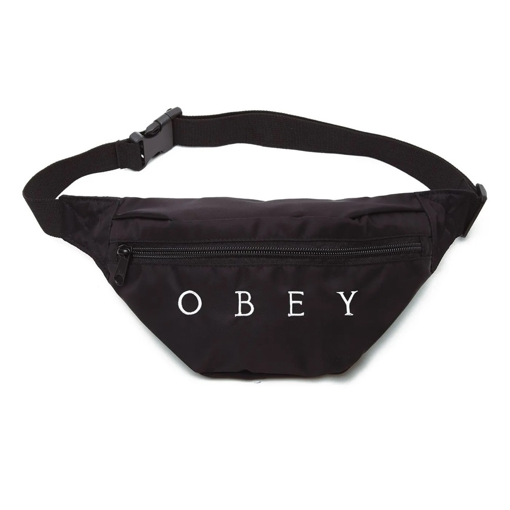 **BRAND NEW,  RARE** 
OBEY - Waist Pack (Black) NWT still in original packaging